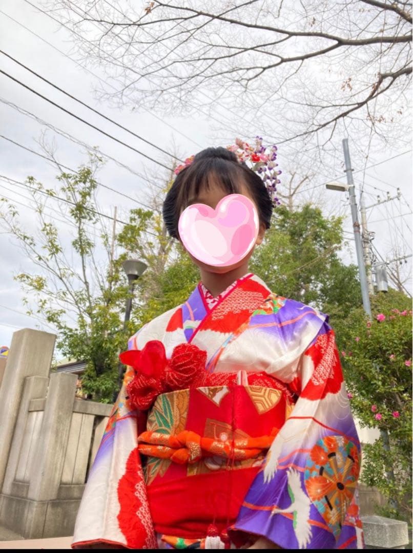 七五三 着物セット 伝統的な和柄