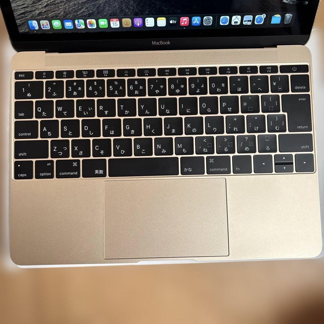 Apple MacBook 2016 ゴールド