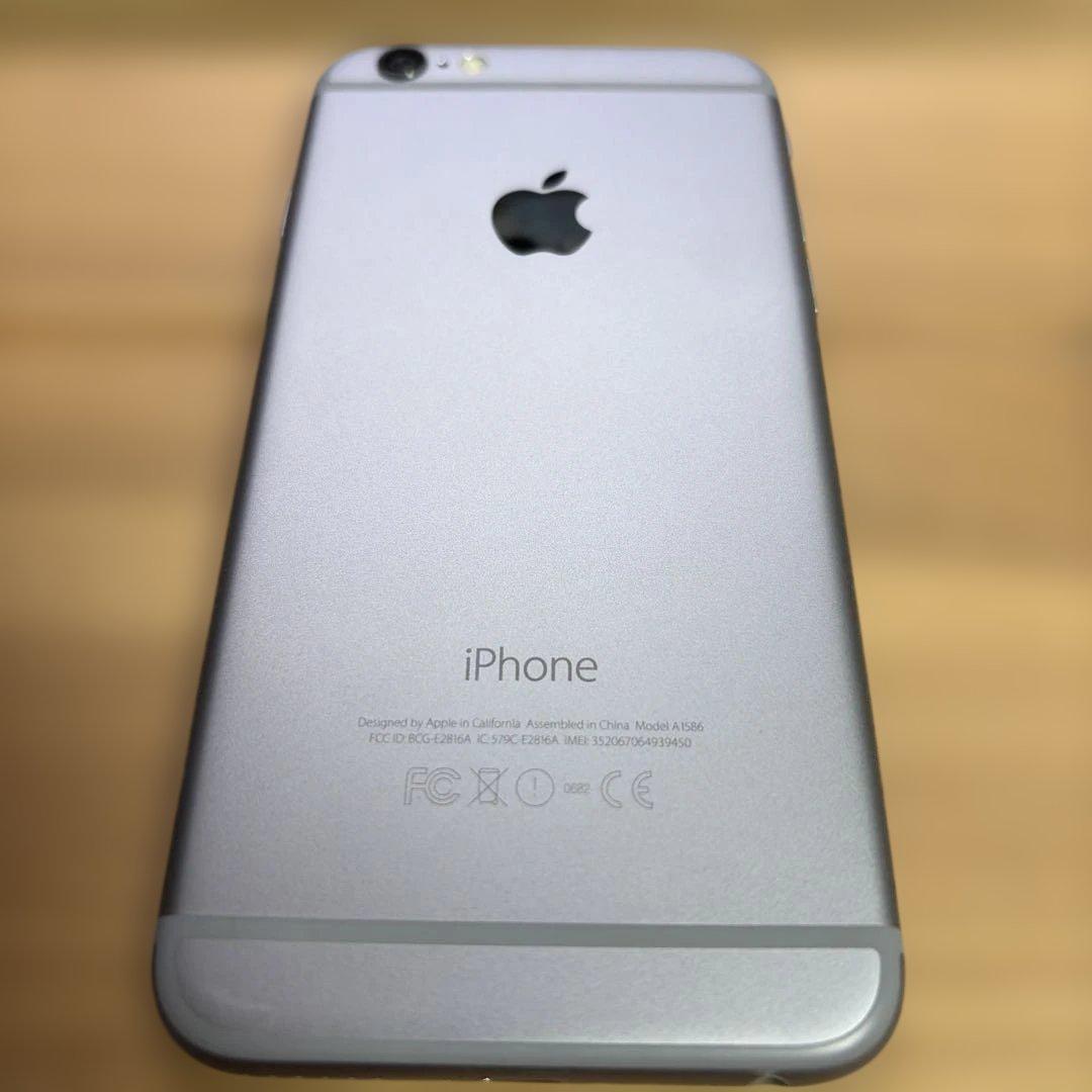iPhone6 16GB シルバーMG472J/A バッテリー92%