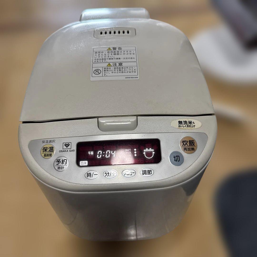 最終値下げ　リンナイ ガス炊飯器（かまど炊き）1～7.8合 RR-07MRT