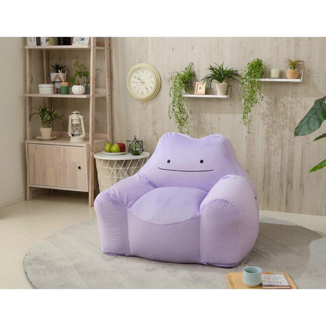 【新品】メタモン ポケモン ソファ ビーズソファ 一人掛け 日本製pokemon