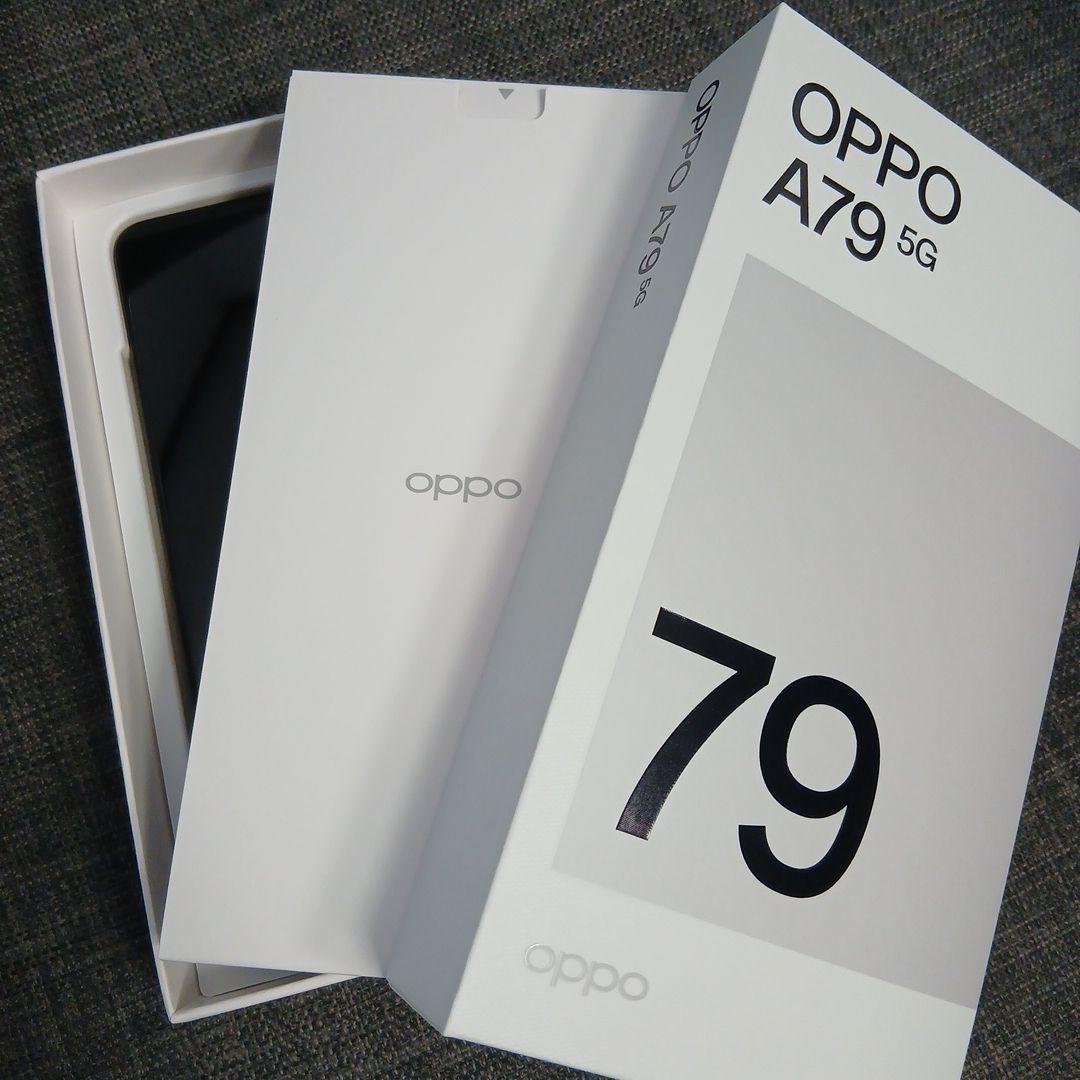 【SIMフリー】OPPO A79 5G ミステリーブラック