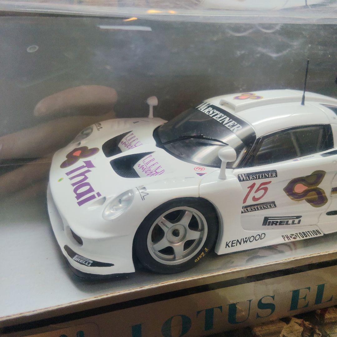 サンスター　1/18 ロータス　エリーゼ　GT1 ミニカー