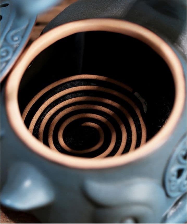 福鹿 香炉 陶磁器 装飾品 工芸品 美術品 置物