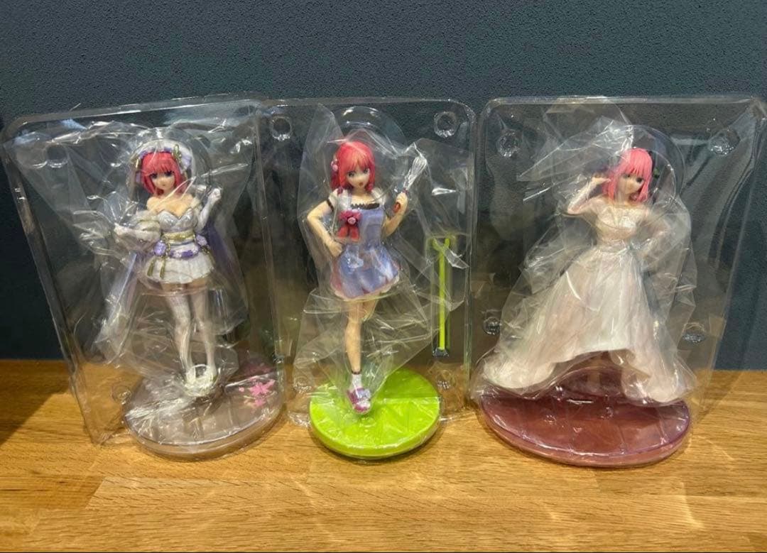 【保護有】五等分の花嫁 中野二乃 一番くじ フィギュア まとめNino Set