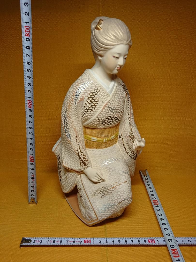 人間国宝　人形　三宅　陶器　置物　インテリア　工芸品　美術品　A1373