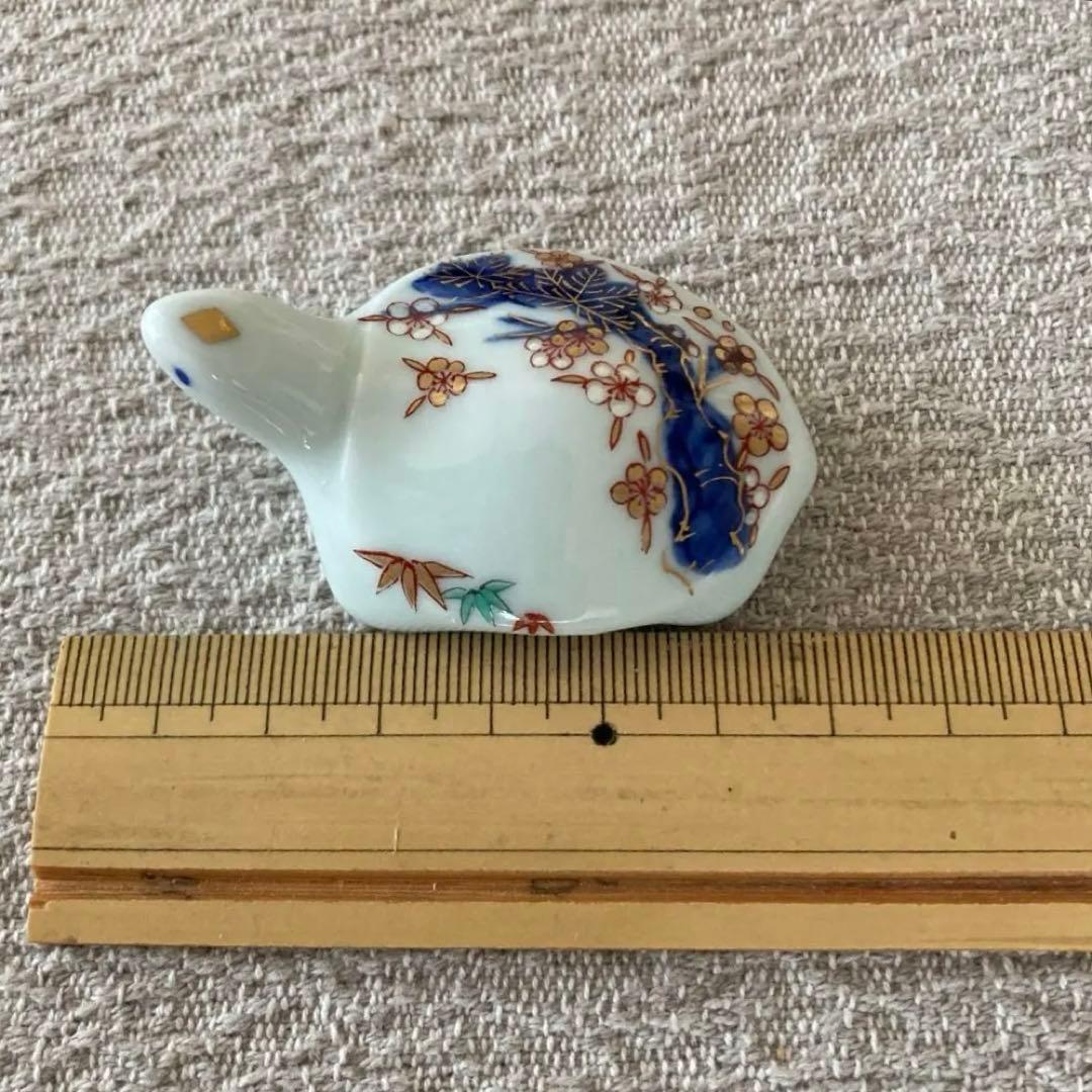 其泉窯　亀　箸置　5個