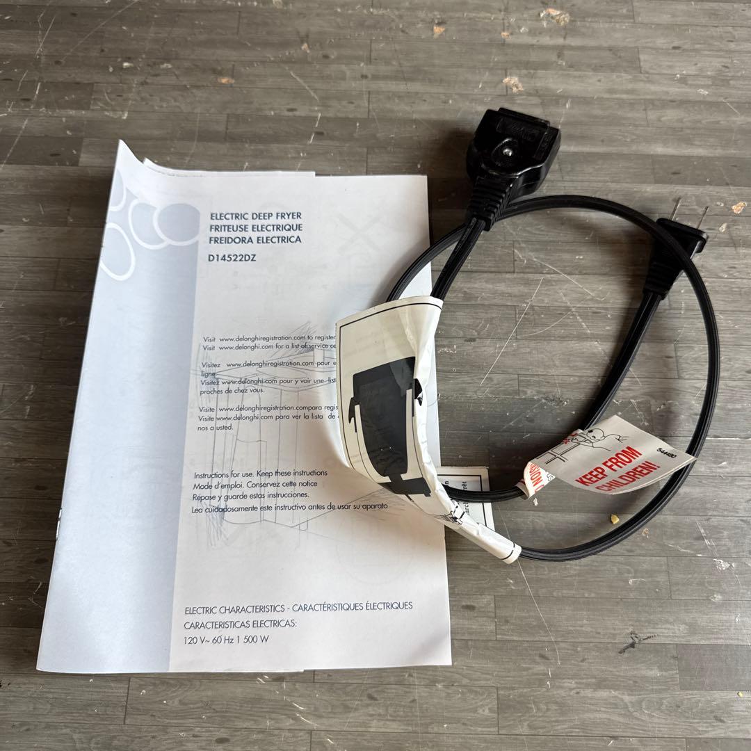 DeLonghi デロンギ フライヤー D14522DZ