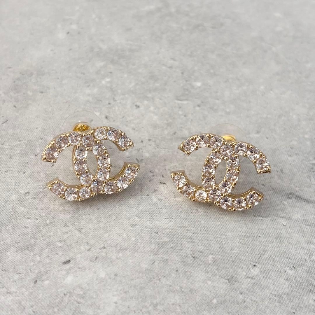 シャネル　ピアス　ビジュー　ノベルティ