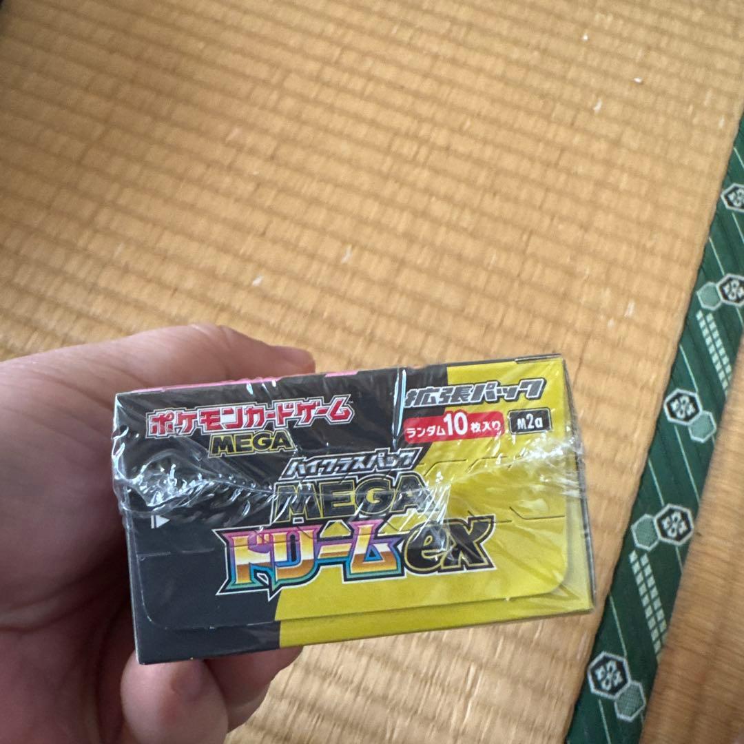 ポケモンカードゲーム MEGA ドリームEX BOX+6パック