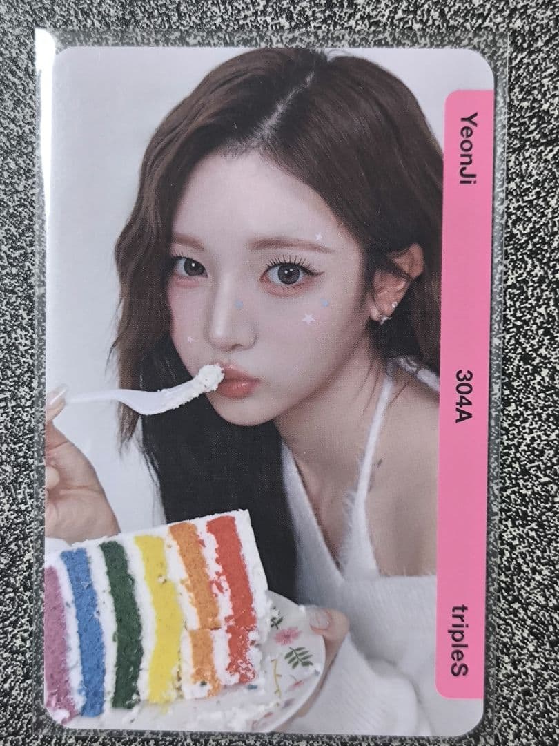 QR使用済 tripleS ヨンジ BB303-BB306 YeonJi