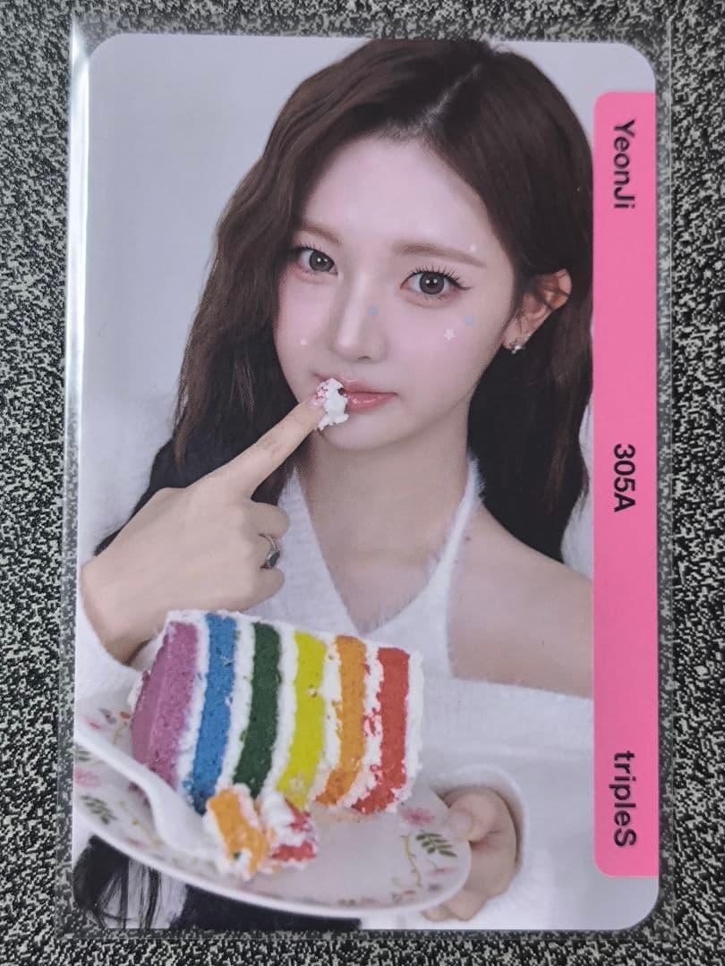 QR使用済 tripleS ヨンジ BB303-BB306 YeonJi