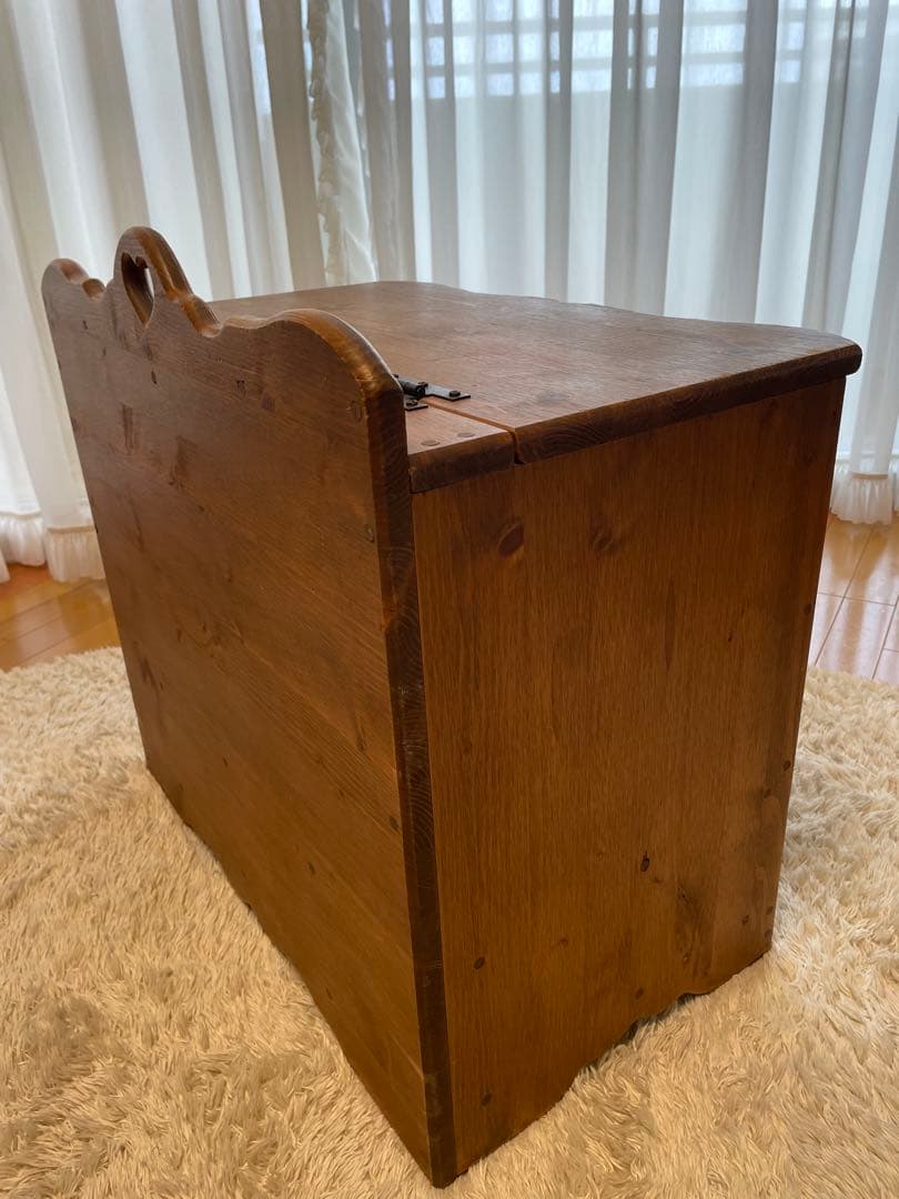 カントリー家具　アンティーク　収納家具　ベンチチェスト