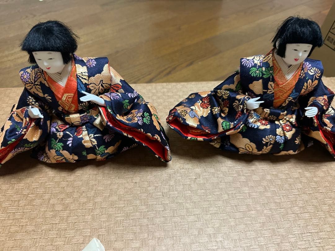 ひな祭り　男雛女雛なし　13体　三人官女　五人囃子　仕丁三人　随身二人