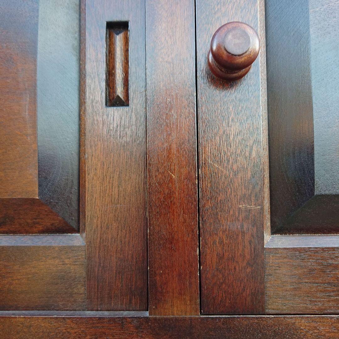 引取限定 松本民芸家具　7段9杯チェスト ミズメ桜 無垢材 3分割 整理箪笥