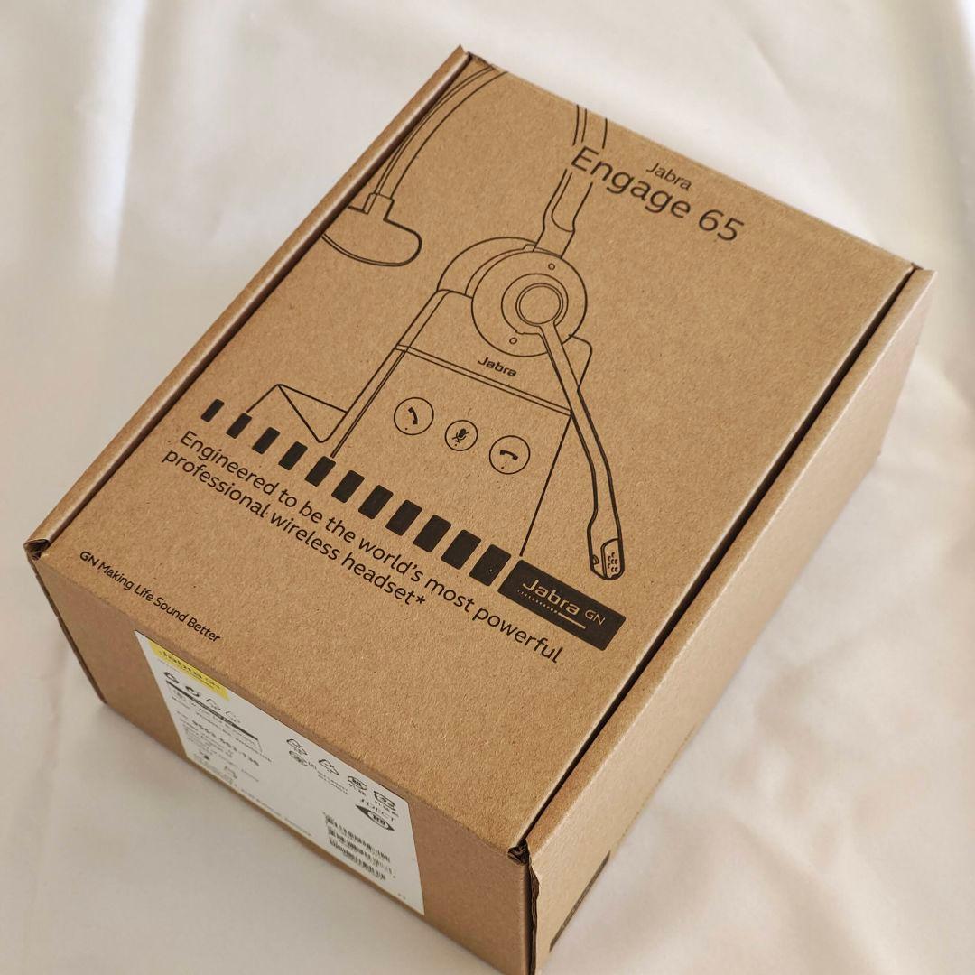 【付属品揃】Jabra Engage 65 Monoヘッドセットスタンド付②