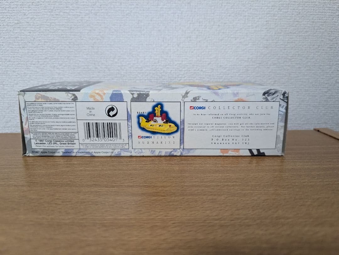 コーギー/イエローサブマリン ミニカー ザ・ビートルズ（化粧箱つき）