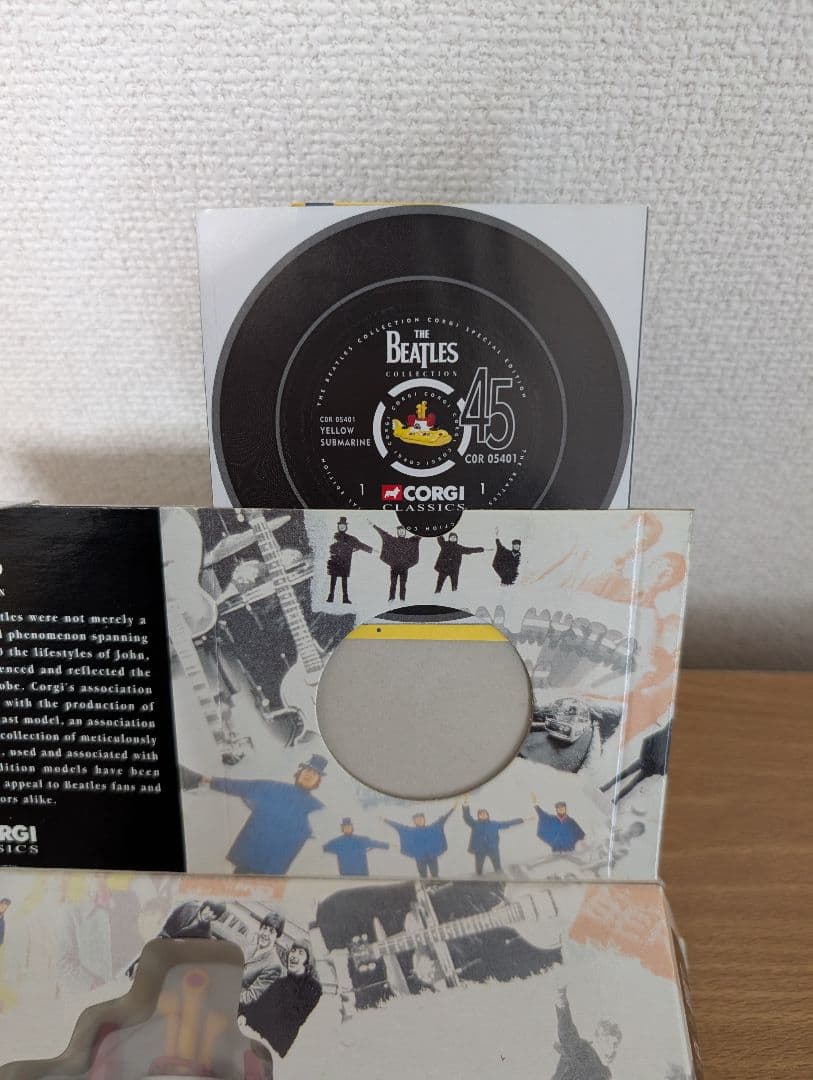 コーギー/イエローサブマリン ミニカー ザ・ビートルズ（化粧箱つき）