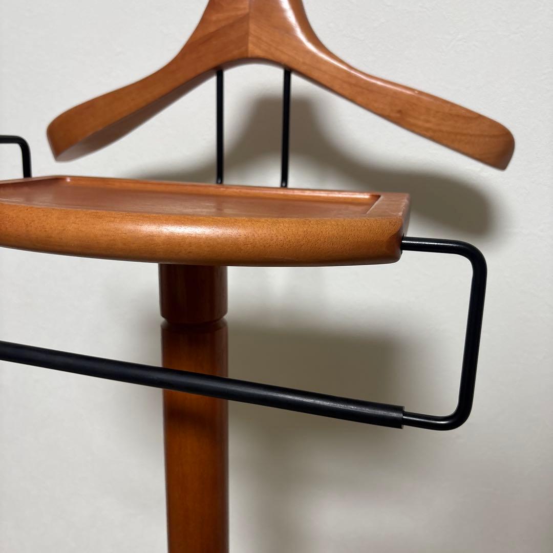 アリス　ハンガースタンド　イタリア製　木製　ポール