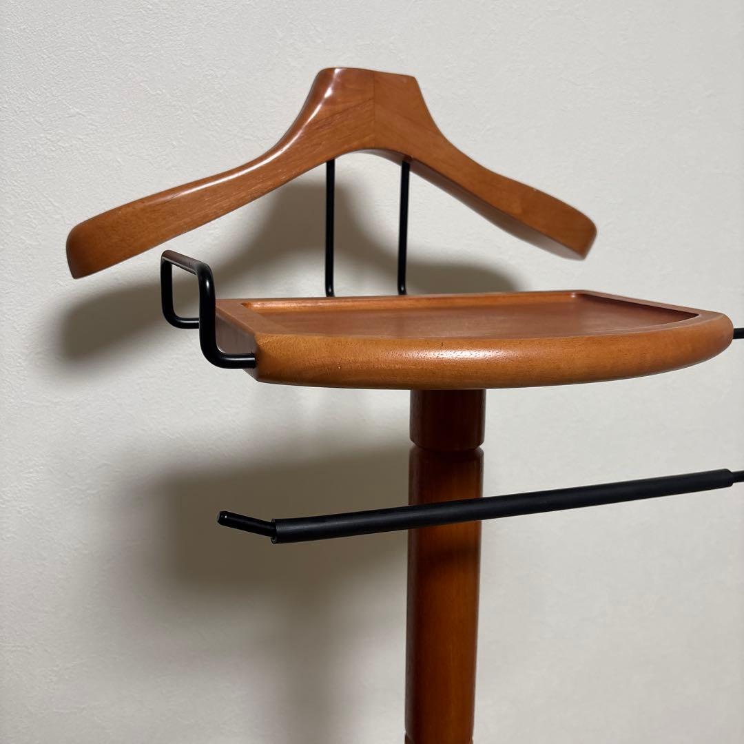 アリス　ハンガースタンド　イタリア製　木製　ポール