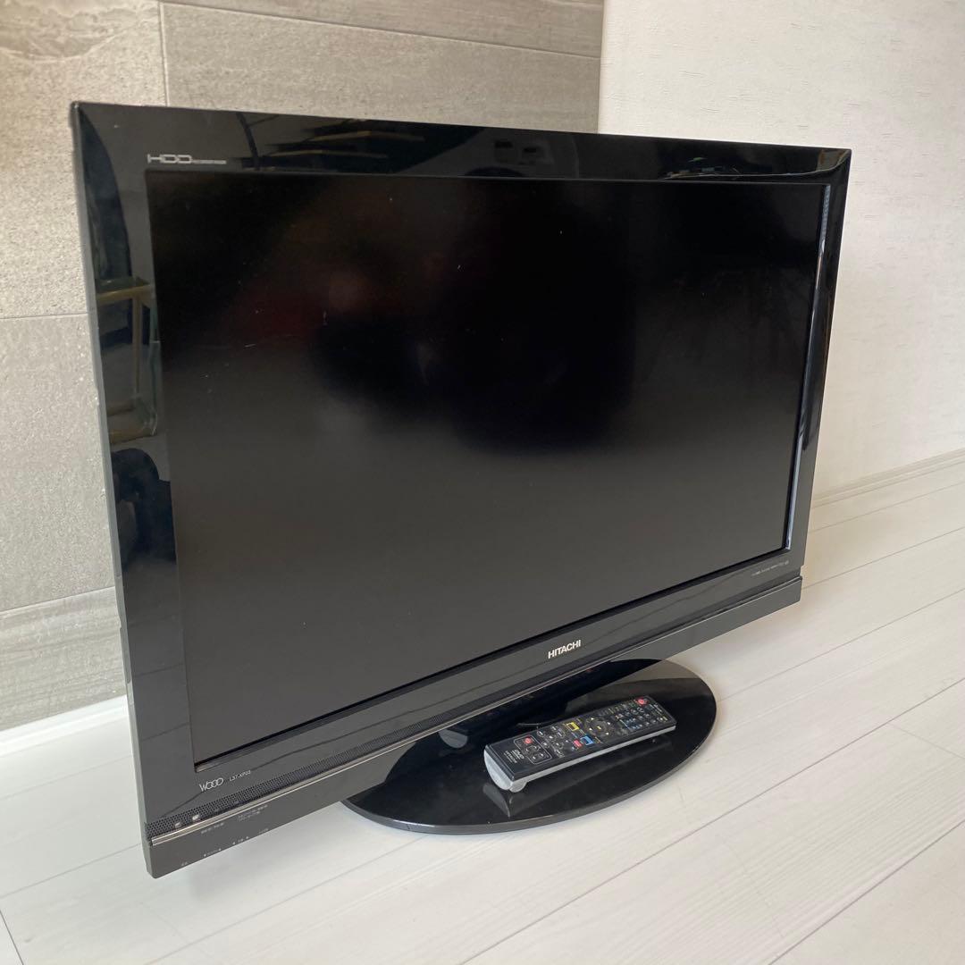 HITACHI L37-XP03 液晶テレビ　HDDレコーダー内蔵　リモコン付き