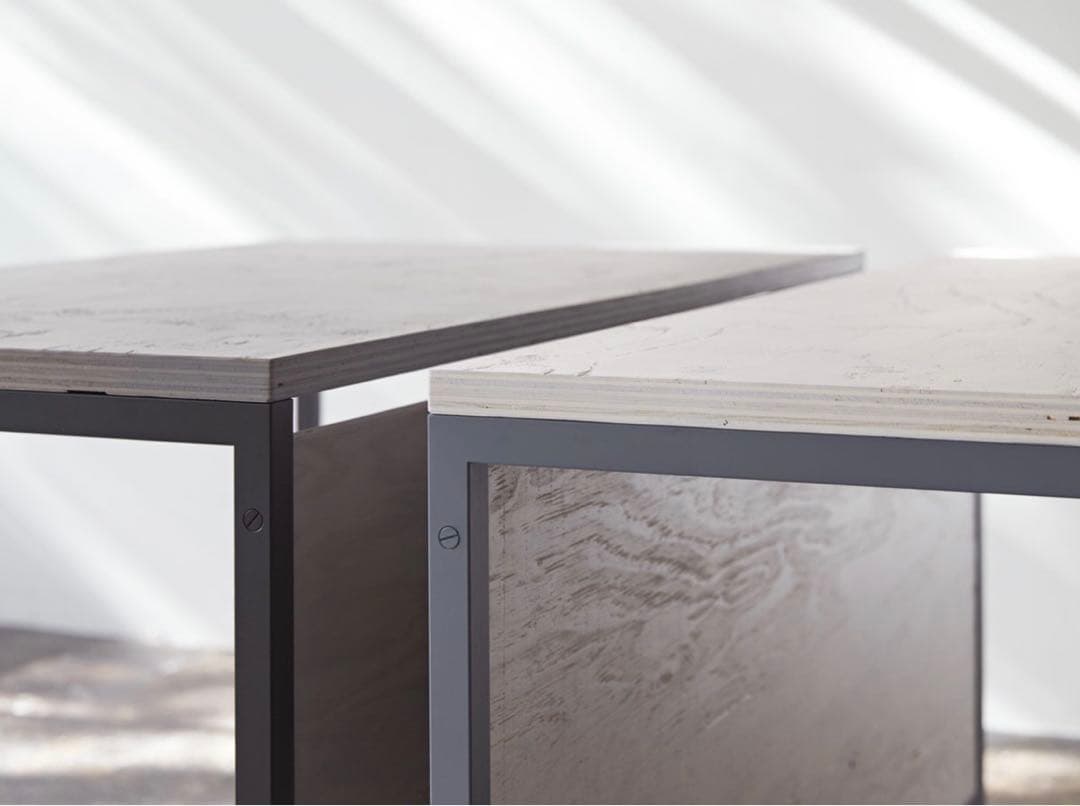 オーダー品FLYMEeオフィスデスク 幅100cm奥行70cm PCテーブル 机