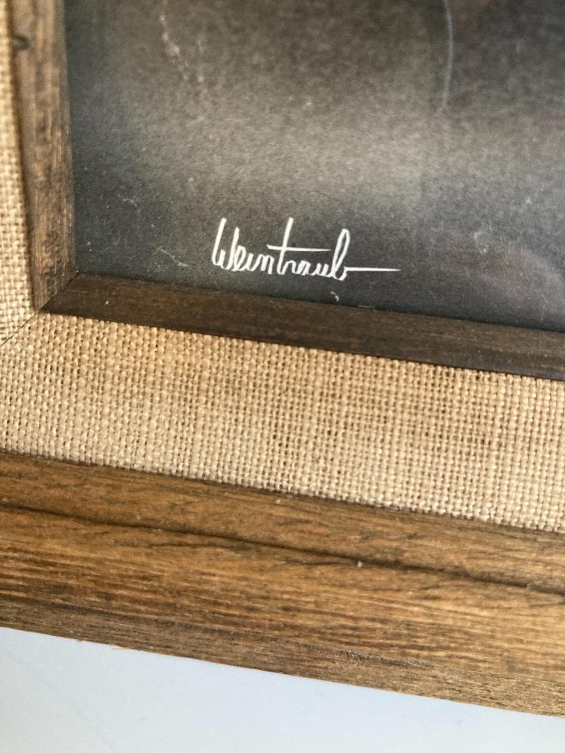 ニューヨーク　マンハッタン　街角　グローサリー　９番街　絵画　木製フレーム