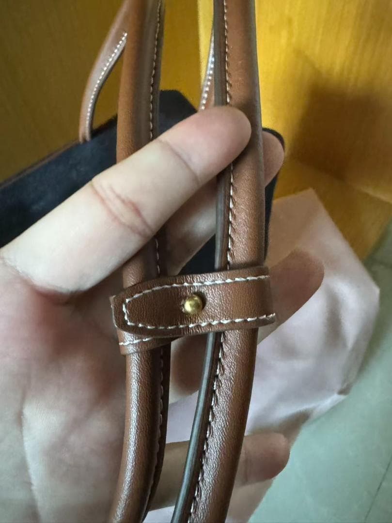 美品 デニム ハンドバッグ トートバッグ