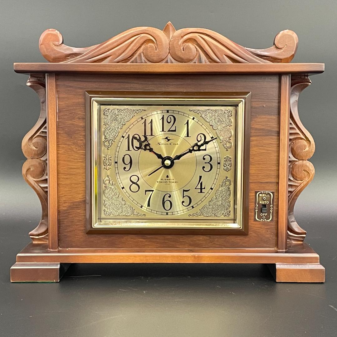 未使用保管品 東京時計 Silicon Clock 舞鶴 昭和レトロR8SC13