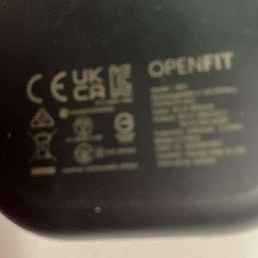 ‼️週末お値下げ‼️SHOKZ OPENFIT ワイヤレスイヤホン 充電ケース付き