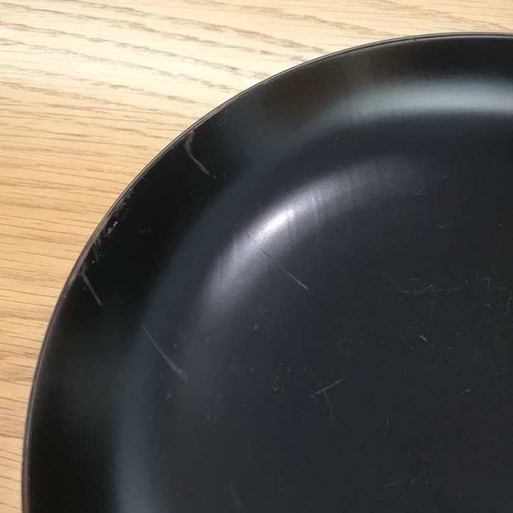 平安象彦 煮物椀　黒 糸目　10客