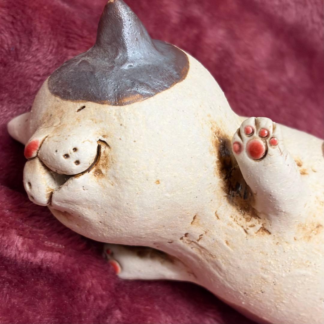 ORSO 布施猫笑店 猫の置物