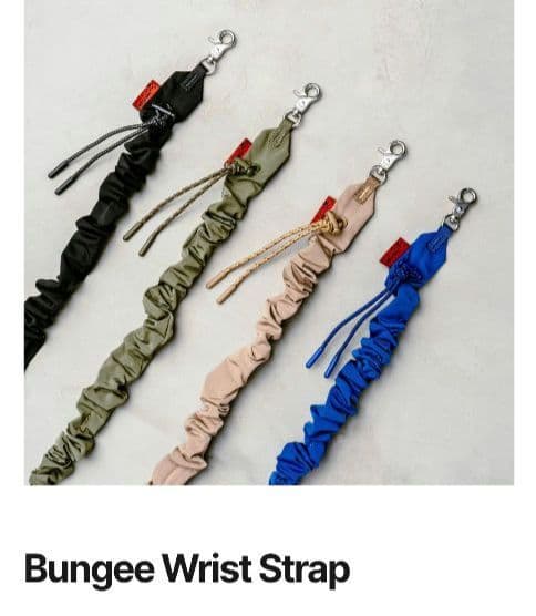 【極美品】topology トポロジー◎Bungee Wrist Strap