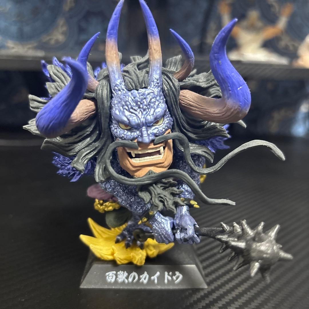 ワンピース カイドウ ジャック クイーン フィギュア オマケ ミニカイドウ付き