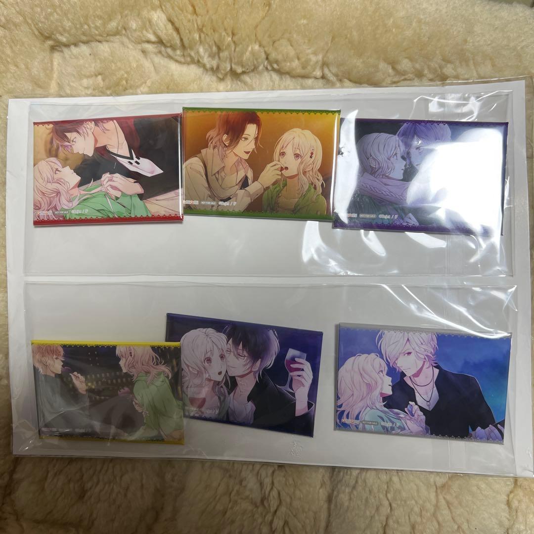DIABOLIK LOVERS L F G E あみあみ特典缶バッジ