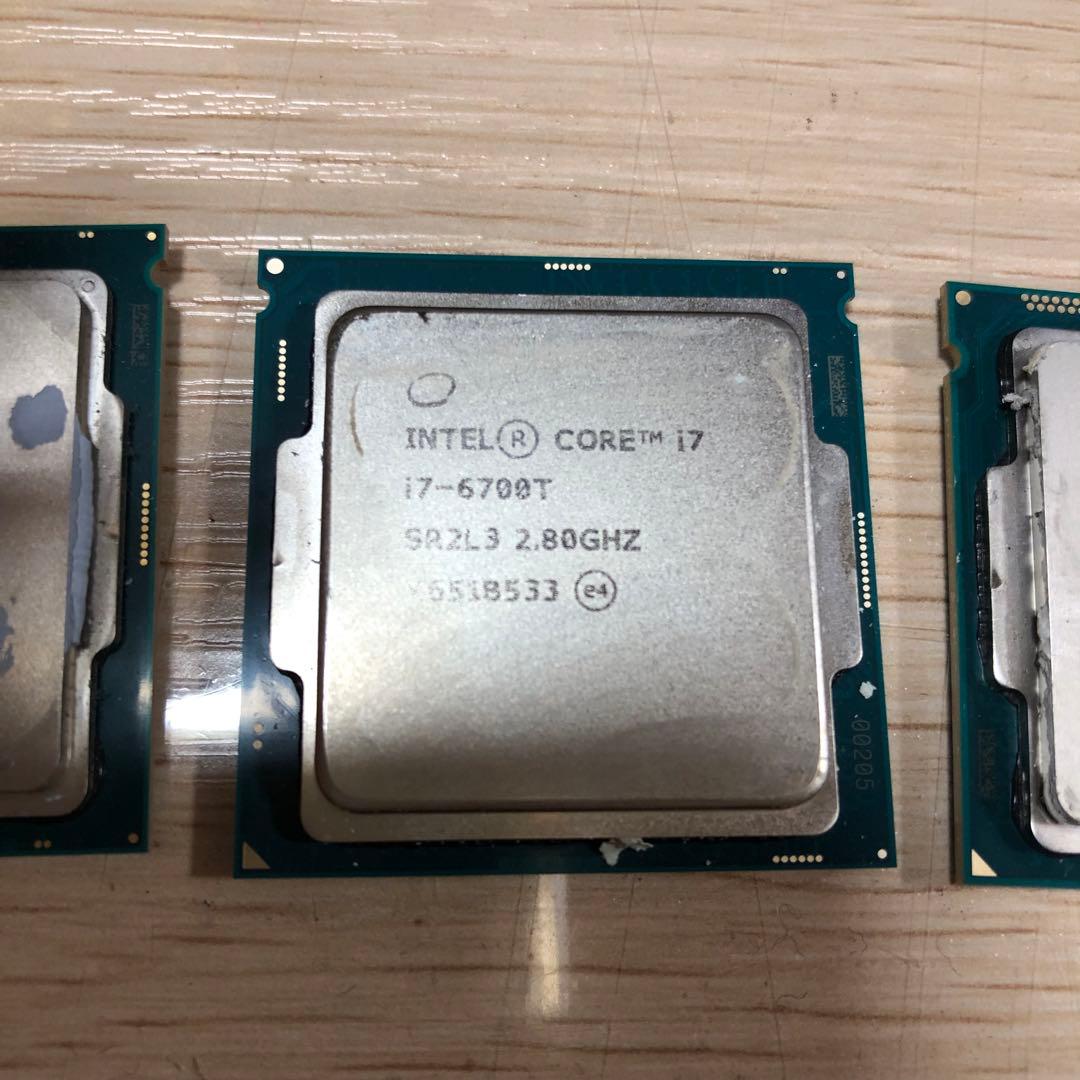 912 CPU intel CORE i7 9世代 6世代 4世代