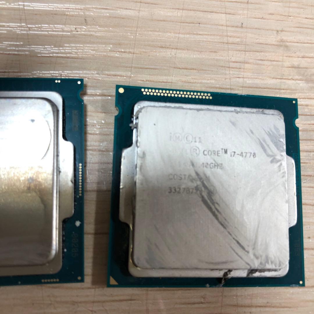 912 CPU intel CORE i7 9世代 6世代 4世代