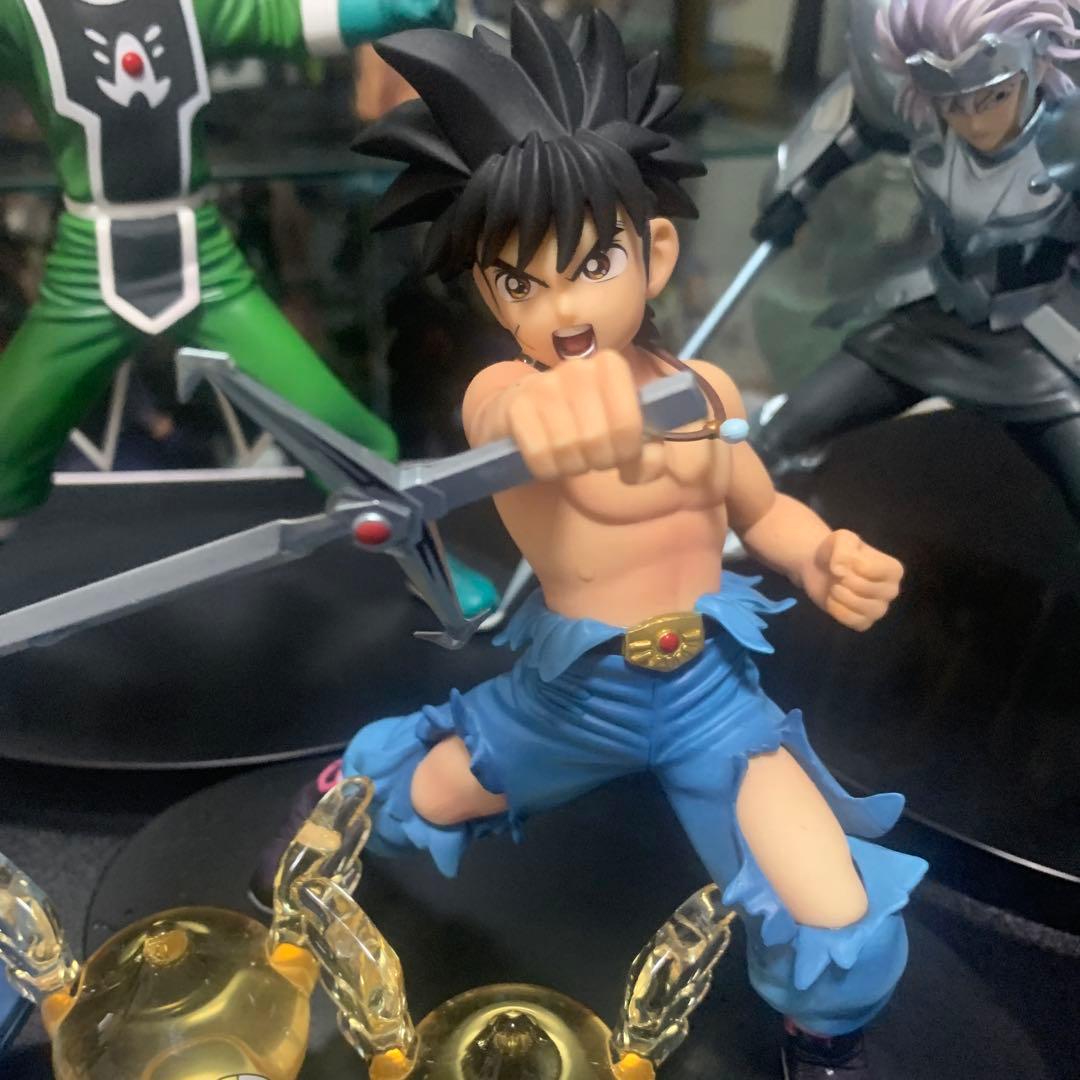 ドラゴンクエスト ダイの大冒険フィギュア 3体セット パプニカナイフ　ゴメちゃん