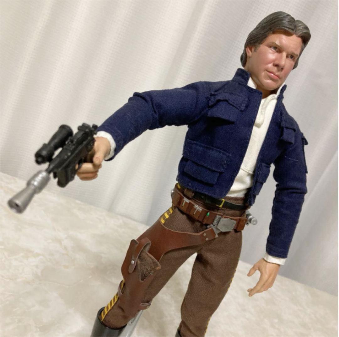 スター・ウォーズ ハンソロ×2 チューバッカ　ミレニアムファルコン　カスタム品