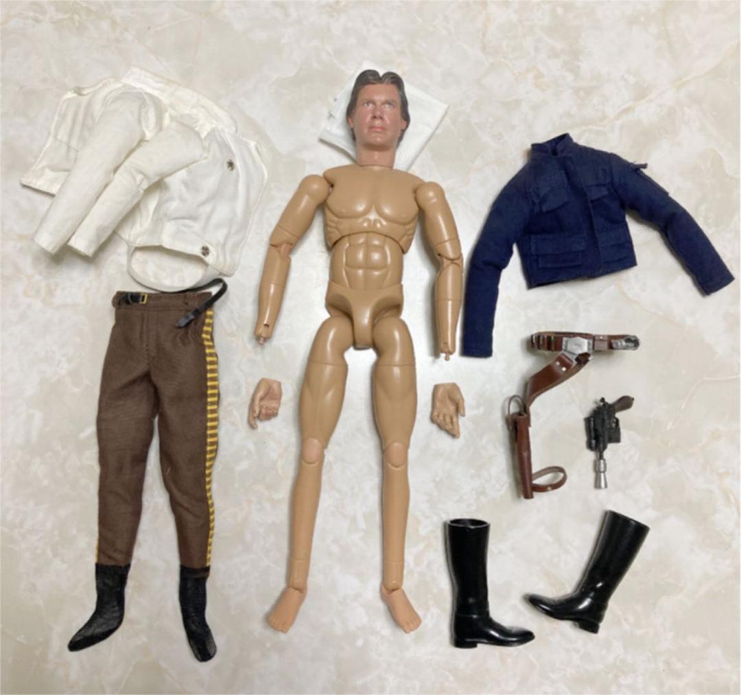 スター・ウォーズ ハンソロ×2 チューバッカ　ミレニアムファルコン　カスタム品