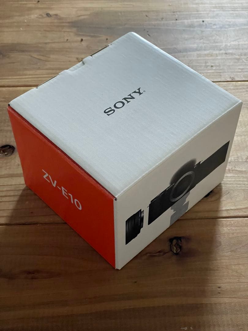 SONY ZV-E10 ミラーレスカメラ 4K 純正充電器付