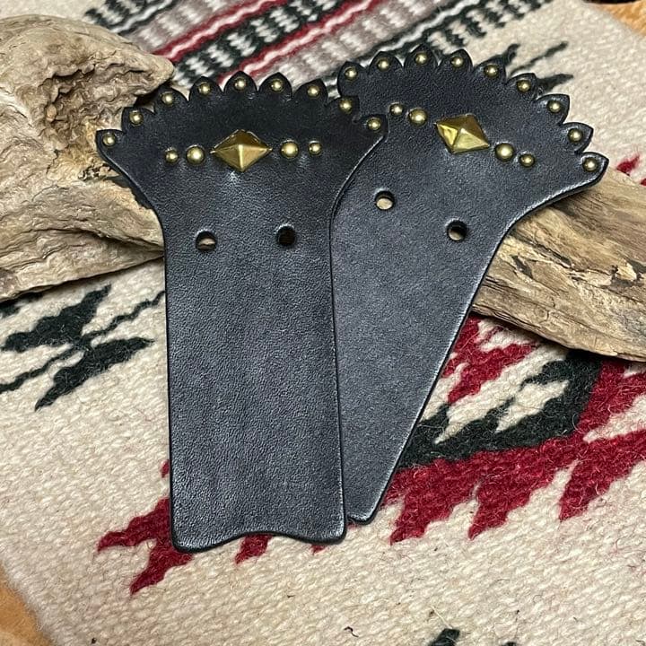 フォルスタン ブラス スタッズ ダイヤ ロング ワークブーツ