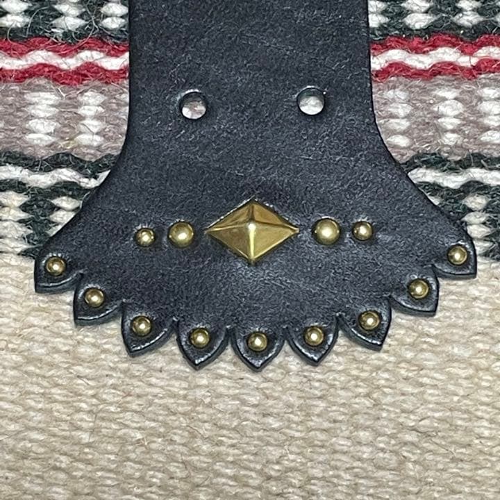 フォルスタン ブラス スタッズ ダイヤ ロング ワークブーツ