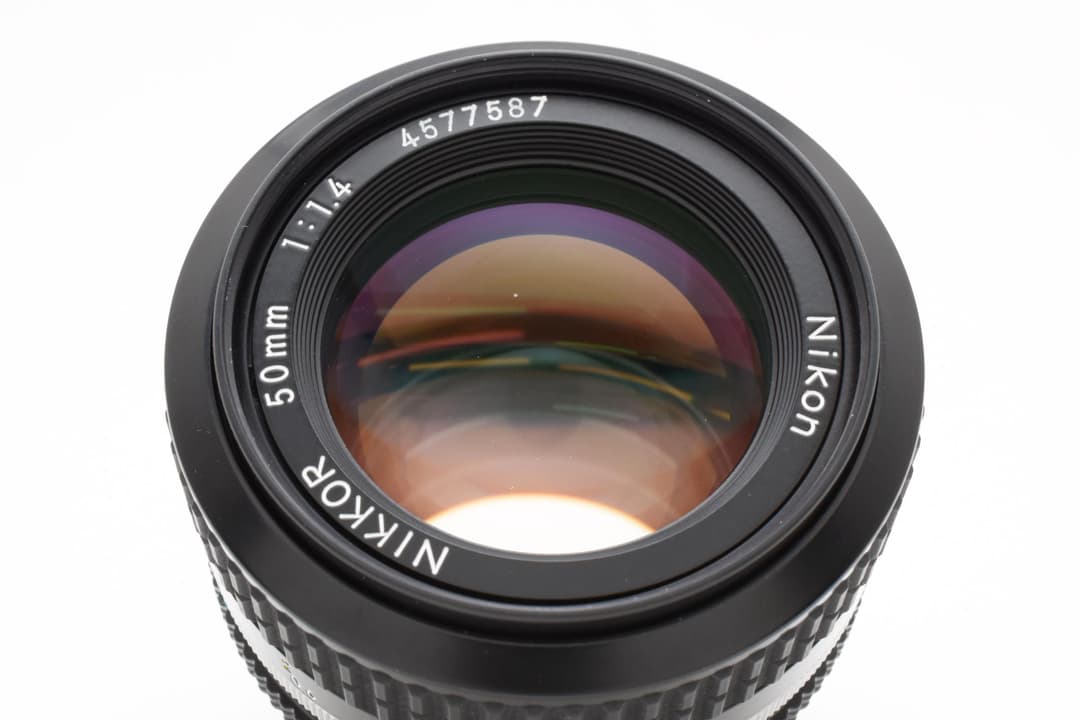 【美品】Nikon Ai Nikkor 50mm F1.4 ニコン