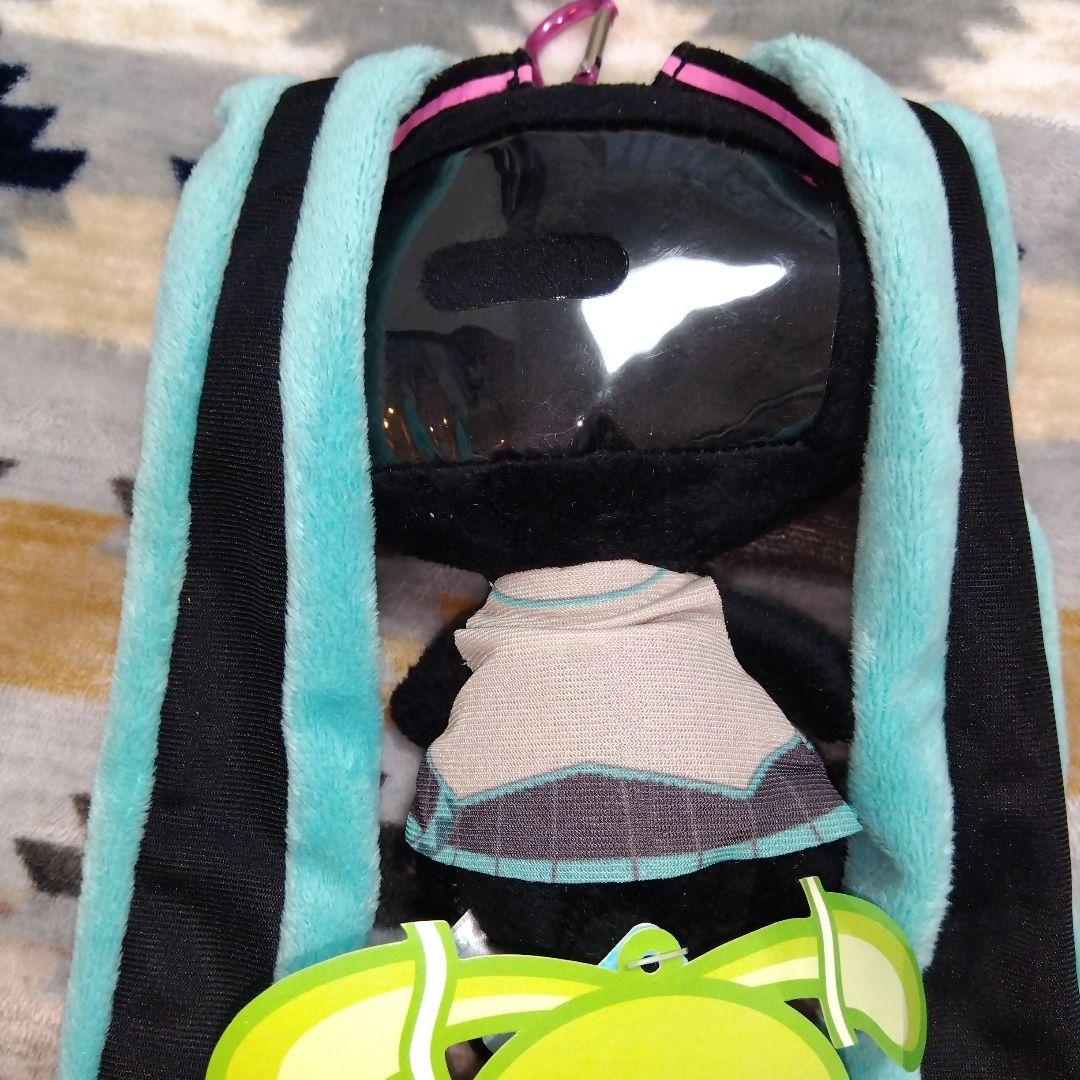 初音ミク型汎用うさぎ 着衣 パスケース チャックスGP×初音ミク グルーミー
