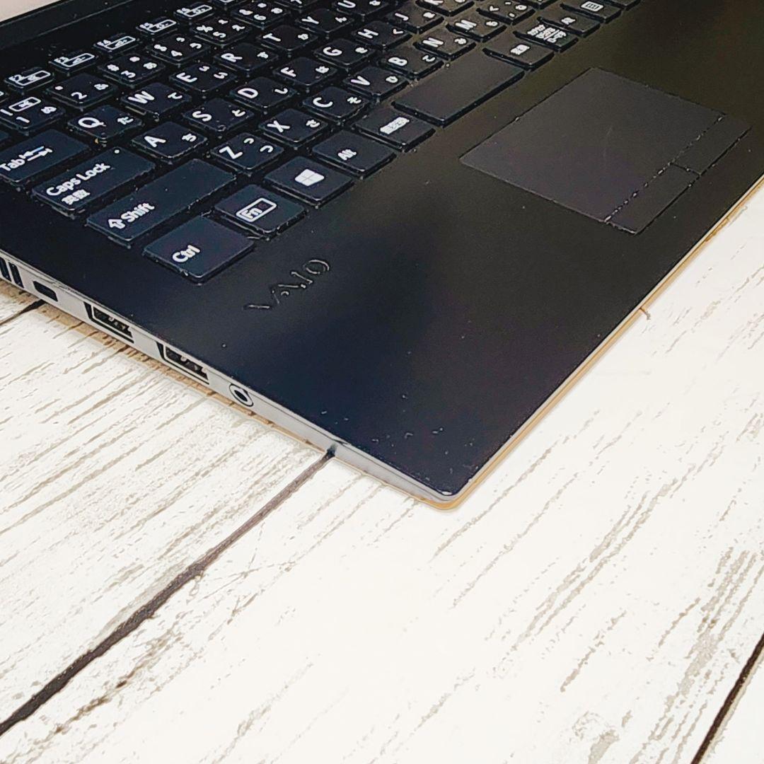1台限り！VAIO 第8世代Corei3 薄型コンパクトノートパソコン SSD
