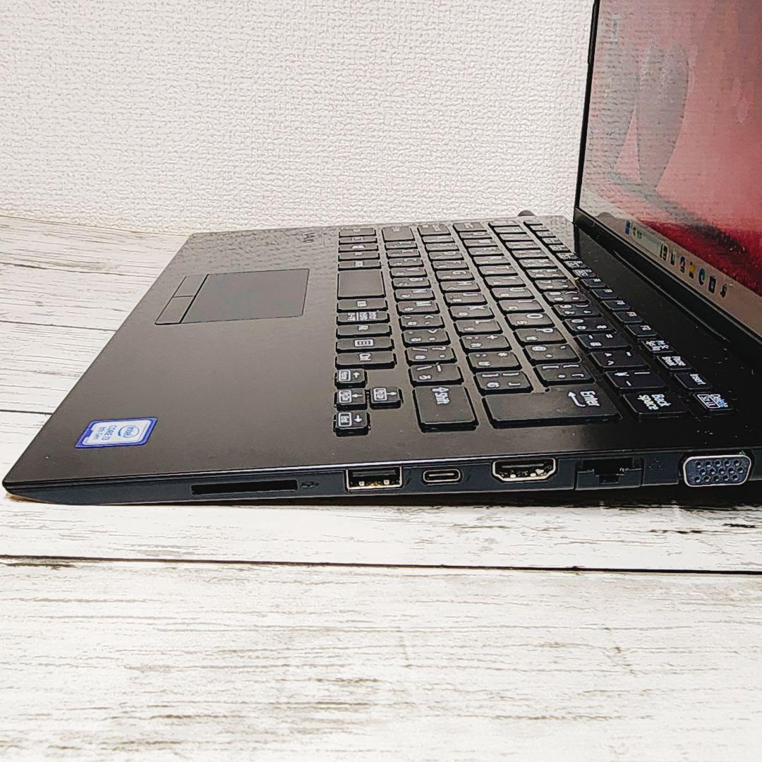 1台限り！VAIO 第8世代Corei3 薄型コンパクトノートパソコン SSD