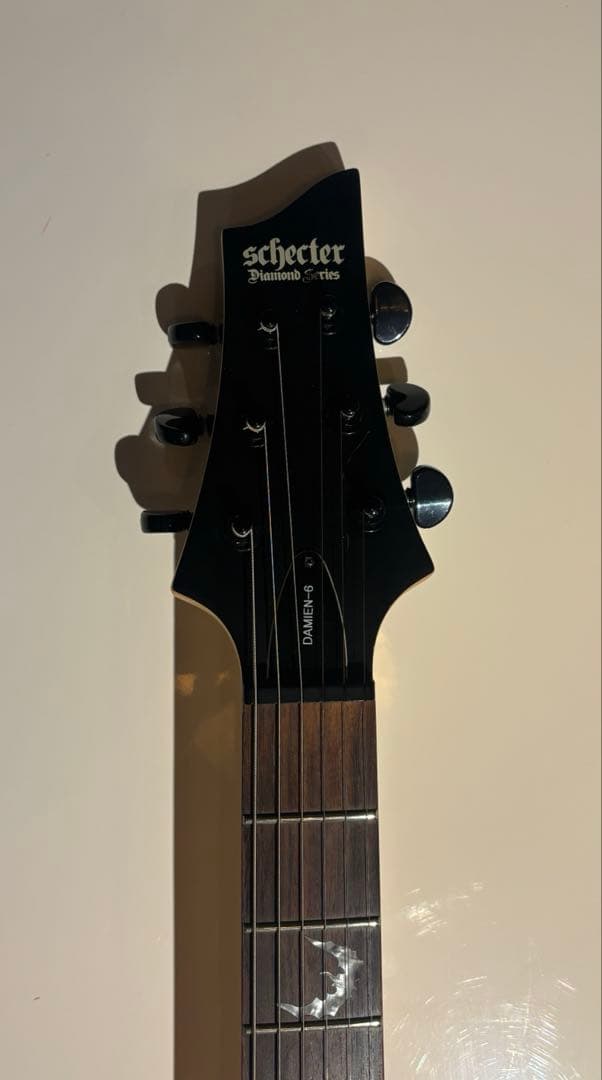 Schecter Damien-6 チタンネックジョイントプレート EMG Hz