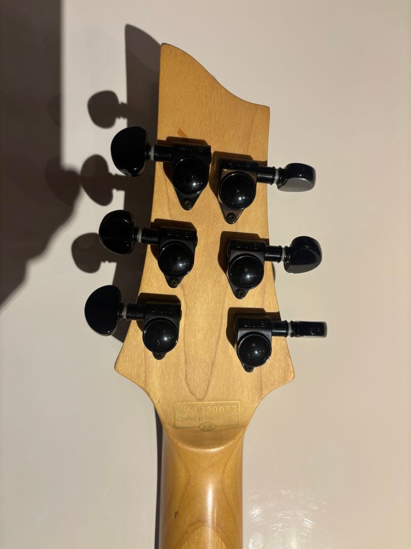 Schecter Damien-6 チタンネックジョイントプレート EMG Hz