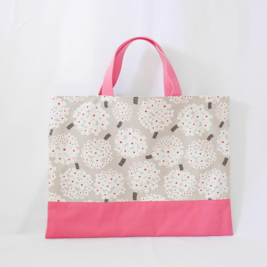 【入園準備】ランタナ花柄5点セット〜pink〜